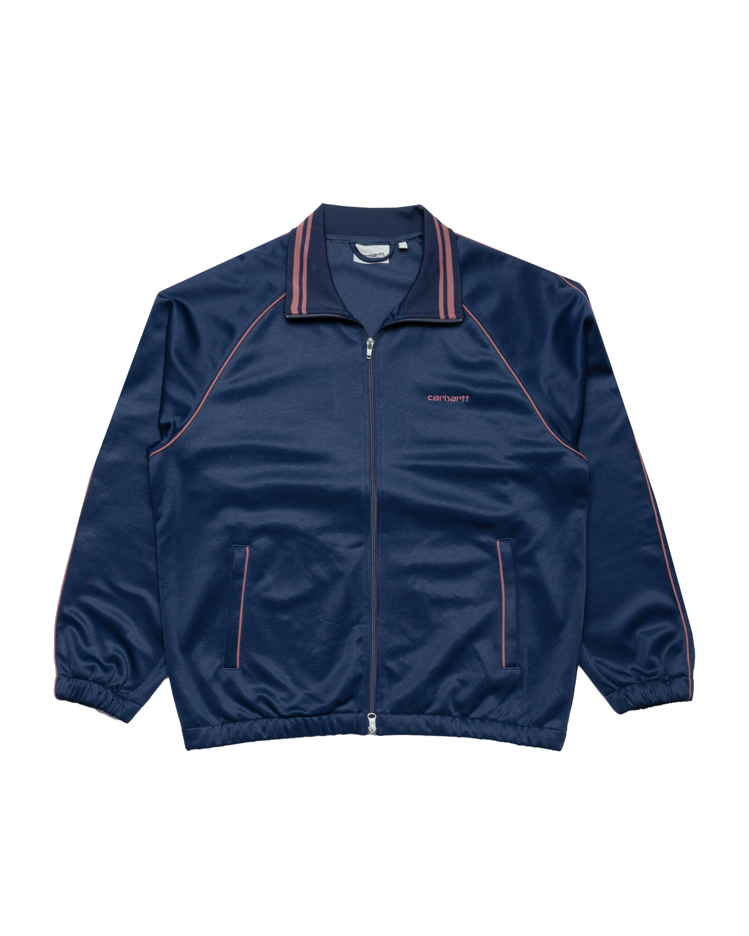 Carhartt ボルドー/ネイビー ストライプジャケット Carhartt WIP Benford Jacket | I034686-2R5XX | AFEW STORE